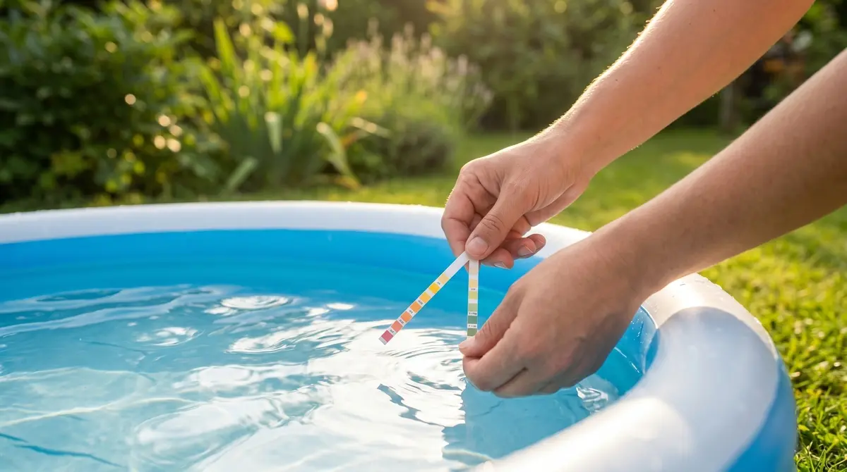 Mantenimiento de agua de piscina